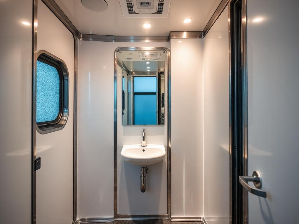 Luxury Restroom Trailers in Burton, MI